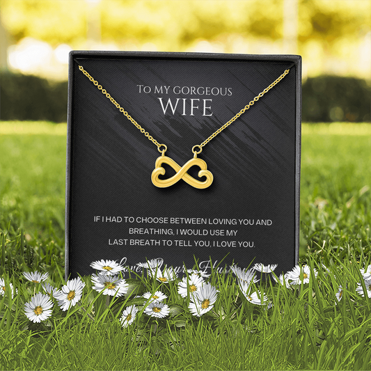 Gift for Wife – Endless Love Necklace – Romantic Anniversary Jewelry