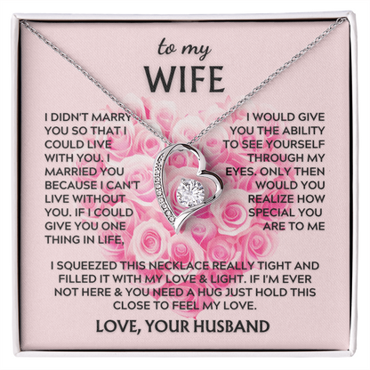 Forever Love Necklace – Anniversary Gift for Wife