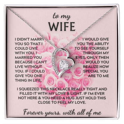 Anniversary Gift for Wife – Forever Love Necklace from Husband