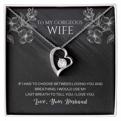 Gift for Wife – Forever Love Necklace from Husband
