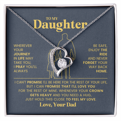 Gift for Daughter – Forever Love Necklace – Meaningful Jewelry