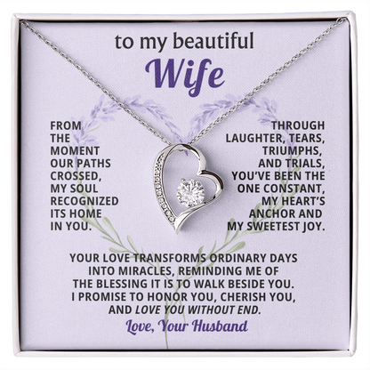 Gift for Wife - Forever Love Necklace