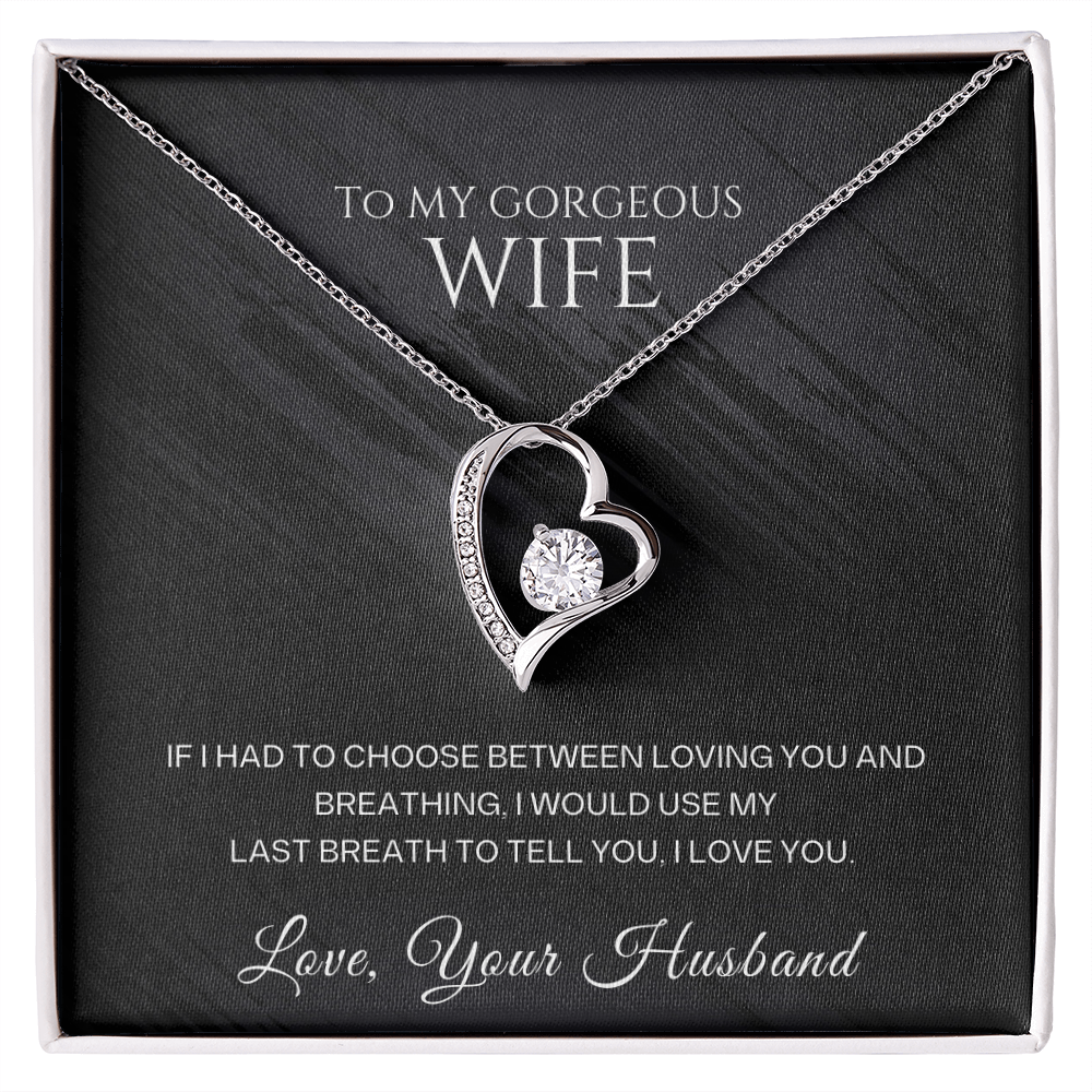Gift for Wife – Romantic Necklace for Anniversary or Birthday