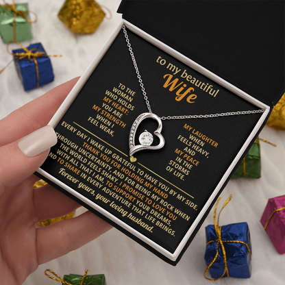 Gift for Wife – Forever Love Necklace – Romantic Jewelry for Her