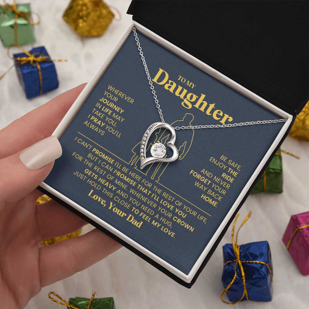 Gift for Daughter – Forever Love Necklace – Meaningful Jewelry