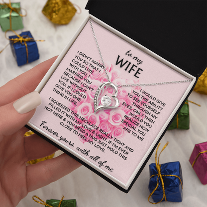 Anniversary Gift for Wife – Forever Love Necklace from Husband
