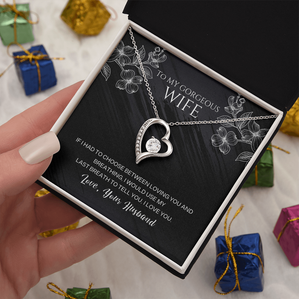 Gift for Wife – Forever Love Necklace from Husband