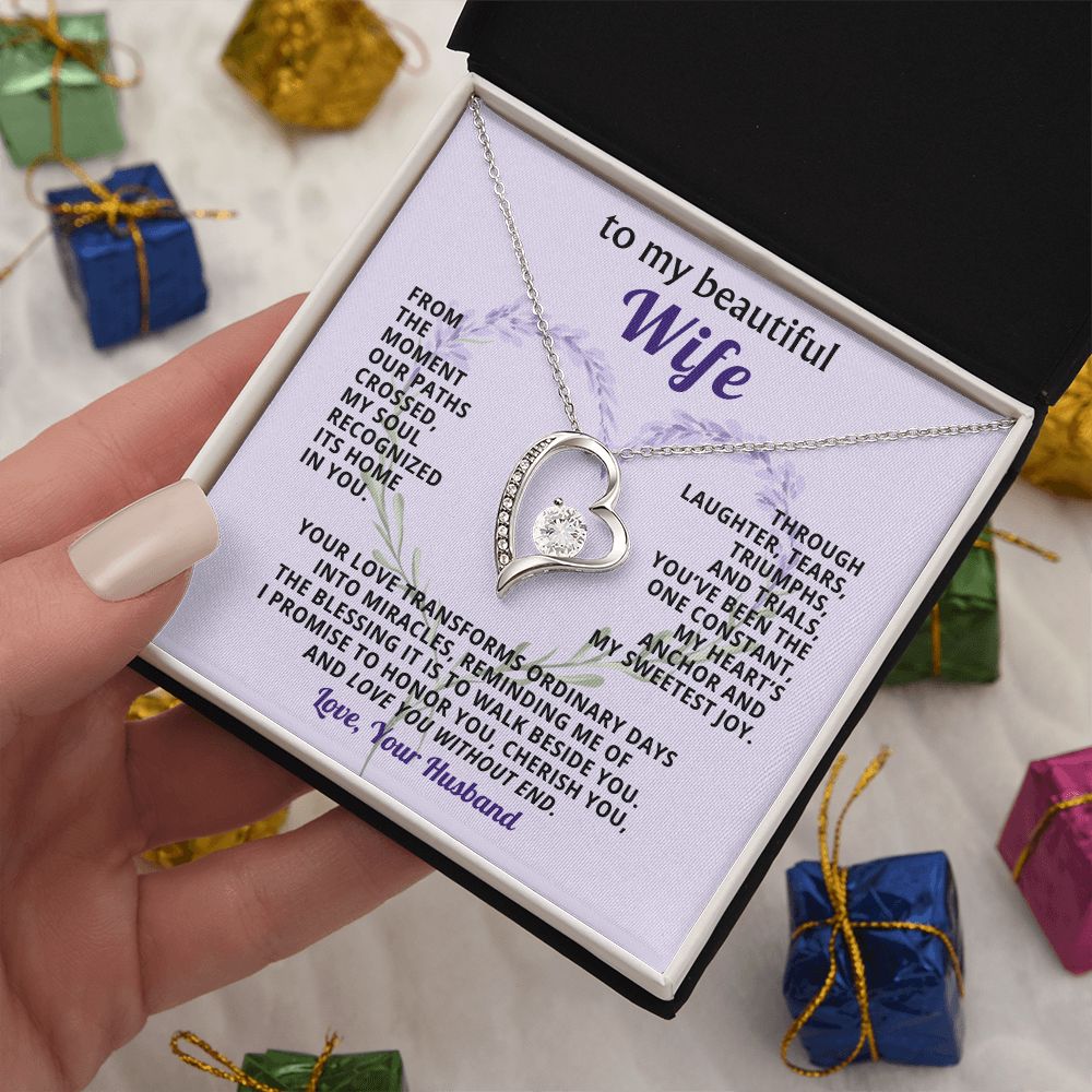 Gift for Wife - Forever Love Necklace