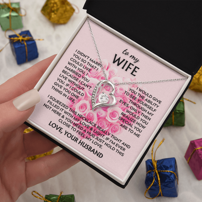 Forever Love Necklace – Anniversary Gift for Wife