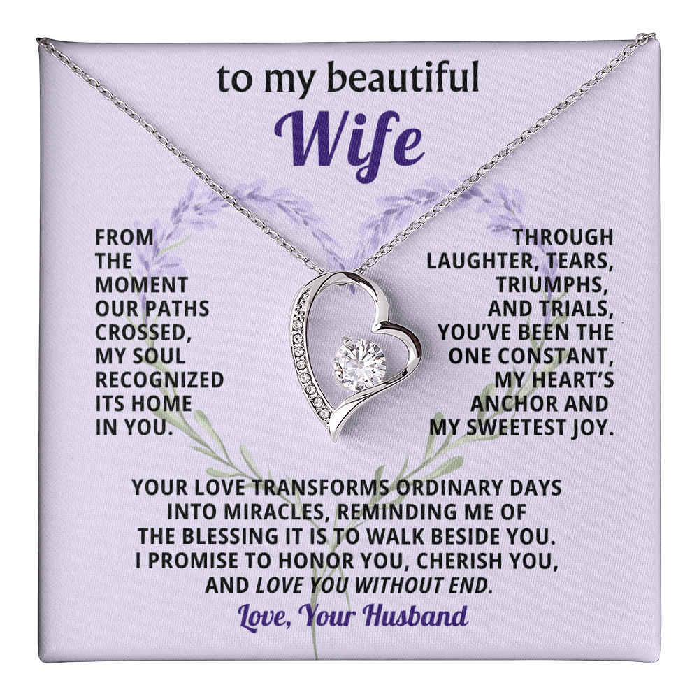 Gift for Wife - Forever Love Necklace