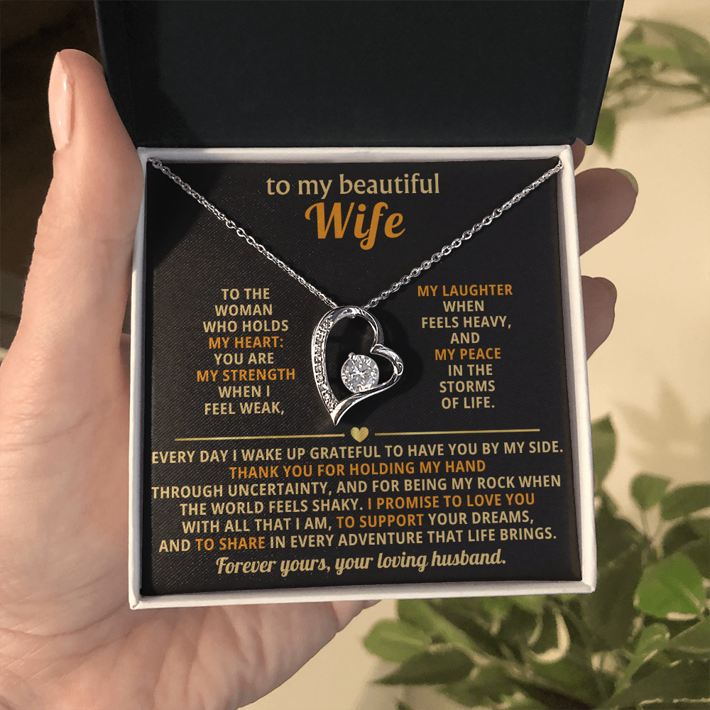 Gift for Wife – Forever Love Necklace – Romantic Jewelry for Her