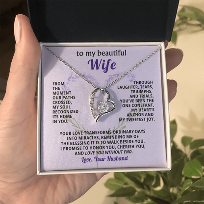 Gift for Wife - Forever Love Necklace
