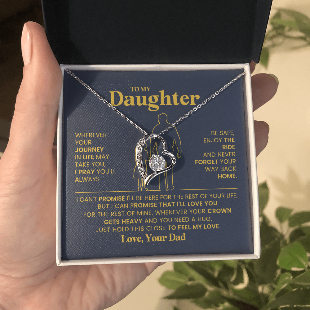 Gift for Daughter – Forever Love Necklace – Meaningful Jewelry