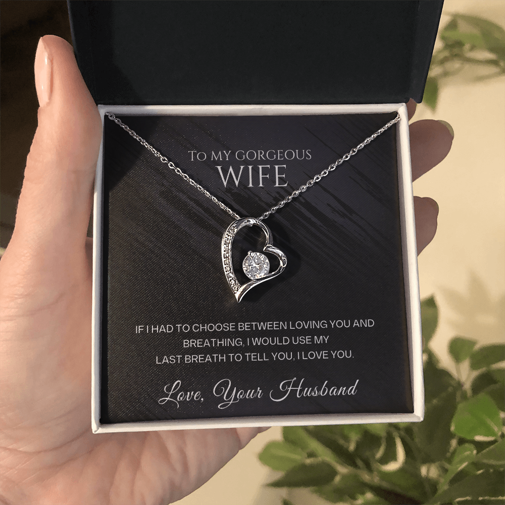 Gift for Wife – Romantic Necklace for Anniversary or Birthday