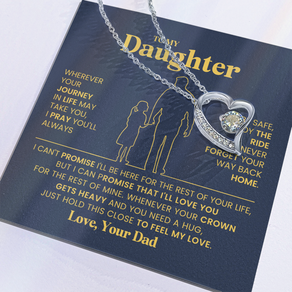 Gift for Daughter – Forever Love Necklace – Meaningful Jewelry