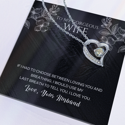 Gift for Wife – Forever Love Necklace from Husband