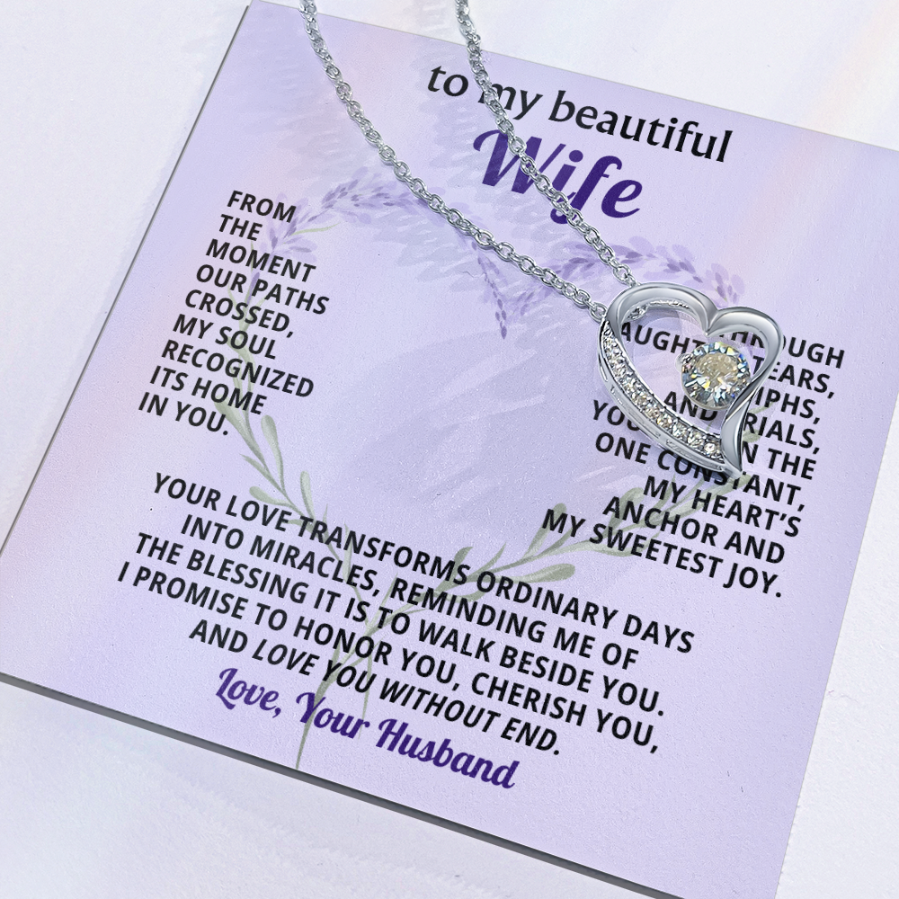 Gift for Wife - Forever Love Necklace