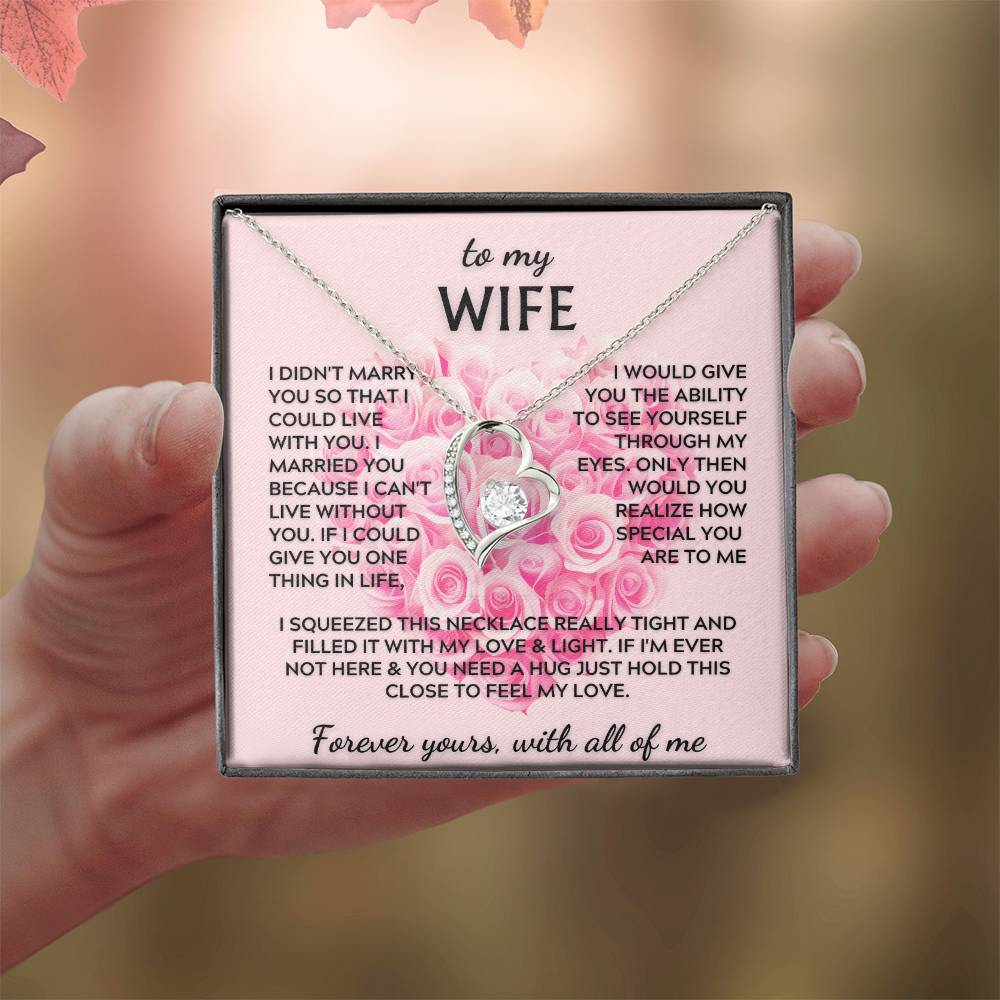 Anniversary Gift for Wife – Forever Love Necklace from Husband