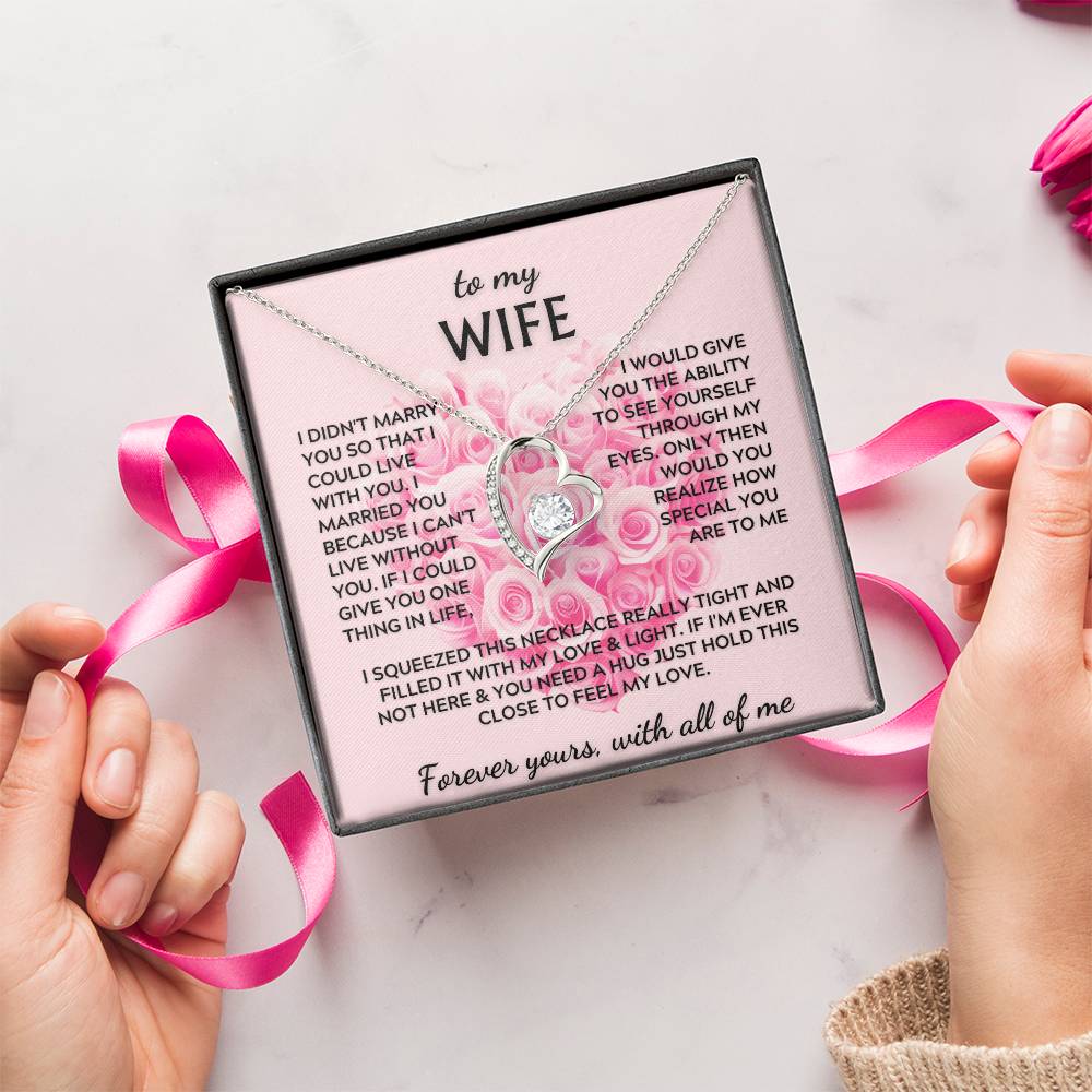Anniversary Gift for Wife – Forever Love Necklace from Husband