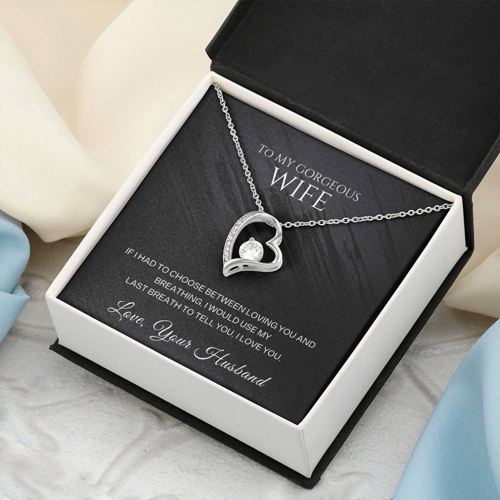 Gift for Wife – Romantic Necklace for Anniversary or Birthday