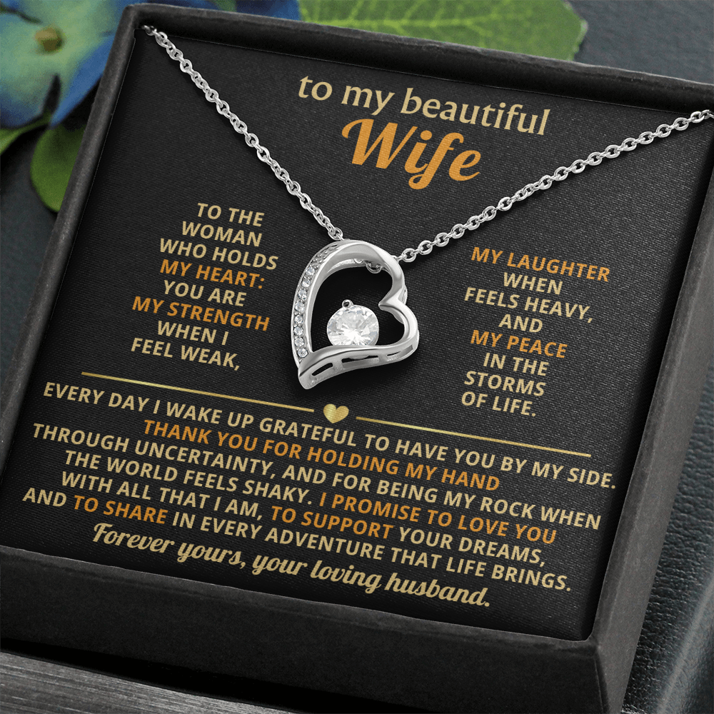 Gift for Wife – Forever Love Necklace – Romantic Jewelry for Her