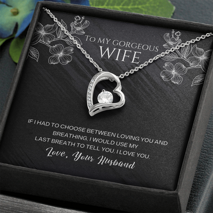 Gift for Wife – Forever Love Necklace from Husband