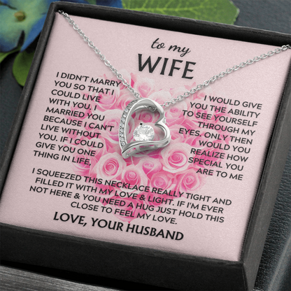 Forever Love Necklace – Anniversary Gift for Wife