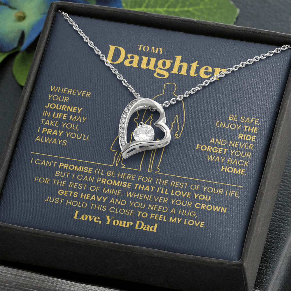 Gift for Daughter – Forever Love Necklace – Meaningful Jewelry