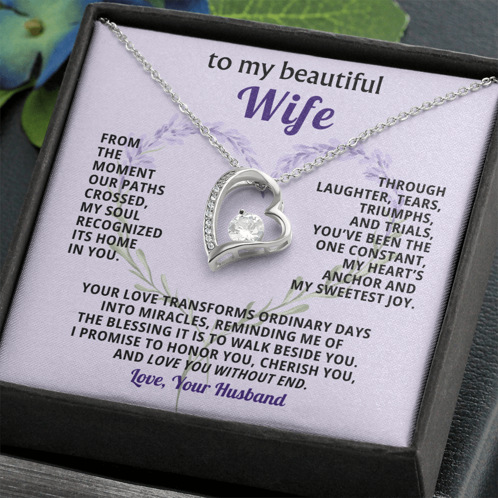 Gift for Wife - Forever Love Necklace