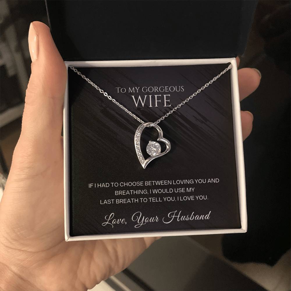 Gift for Wife – Romantic Necklace for Anniversary or Birthday