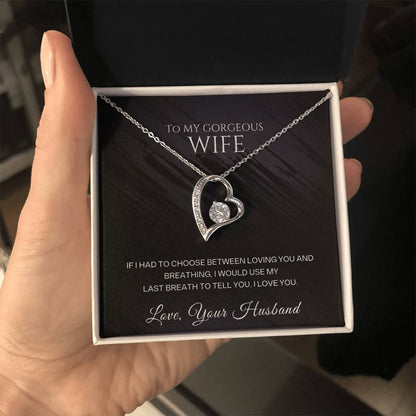 Gift for Wife – Romantic Necklace for Anniversary or Birthday