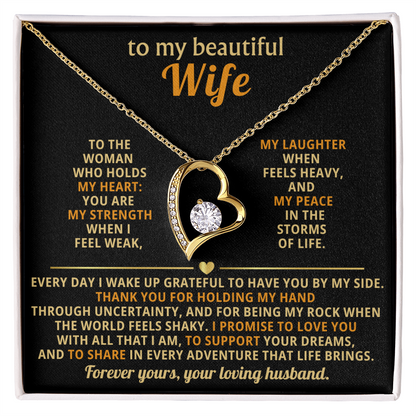 Gift for Wife – Forever Love Necklace – Romantic Jewelry for Her