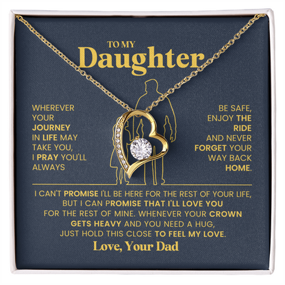 Gift for Daughter – Forever Love Necklace – Meaningful Jewelry