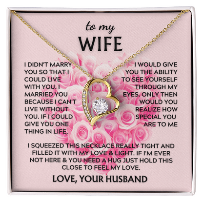 Forever Love Necklace – Anniversary Gift for Wife