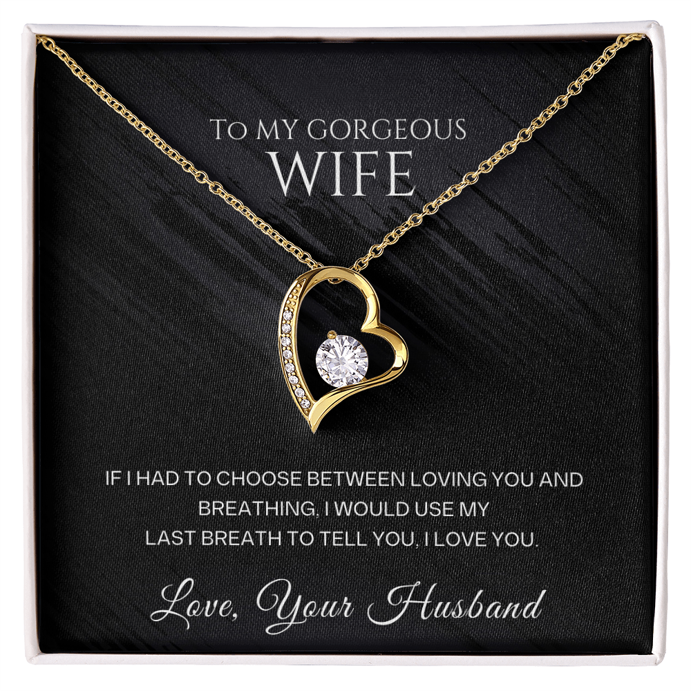 Gift for Wife – Romantic Necklace for Anniversary or Birthday