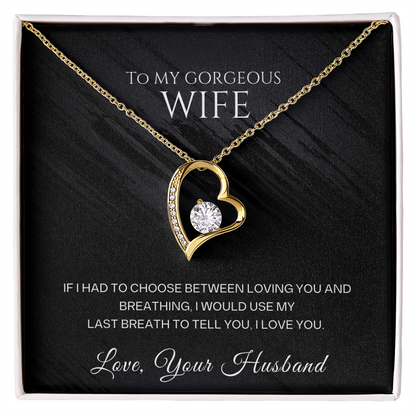 Gift for Wife – Romantic Necklace for Anniversary or Birthday