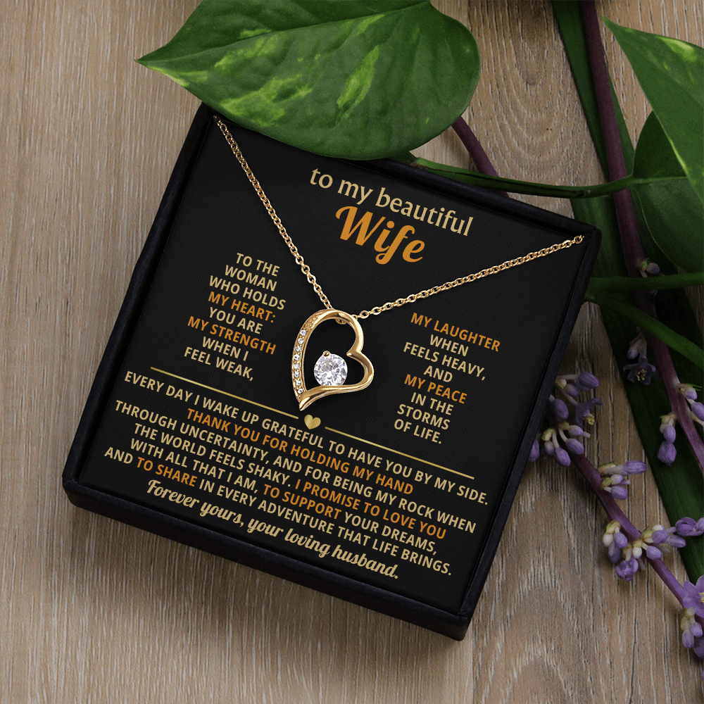 Gift for Wife – Forever Love Necklace – Romantic Jewelry for Her