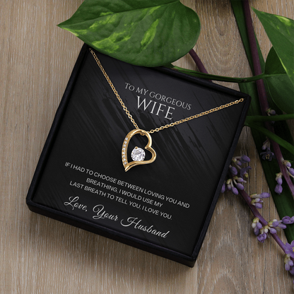 Gift for Wife – Romantic Necklace for Anniversary or Birthday