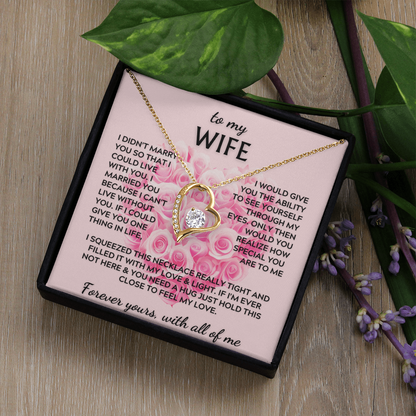 Anniversary Gift for Wife – Forever Love Necklace from Husband
