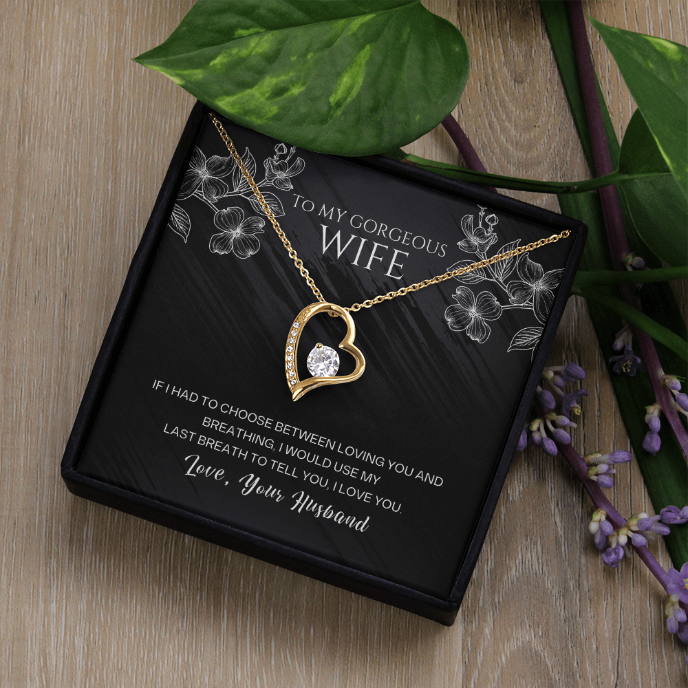 Gift for Wife – Forever Love Necklace from Husband