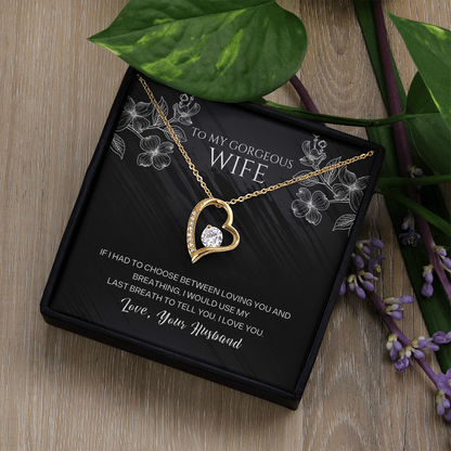 Gift for Wife – Forever Love Necklace from Husband