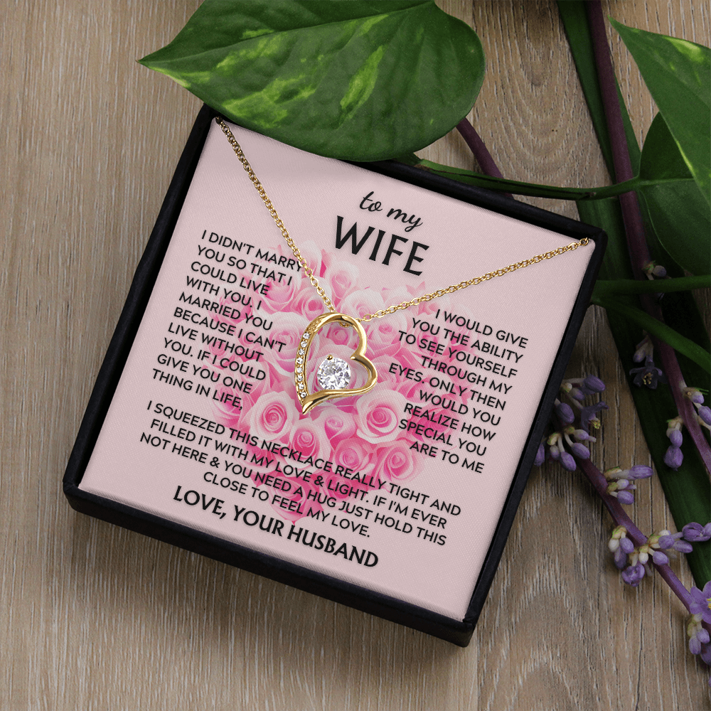 Forever Love Necklace – Anniversary Gift for Wife