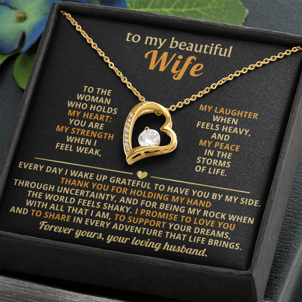 Gift for Wife – Forever Love Necklace – Romantic Jewelry for Her