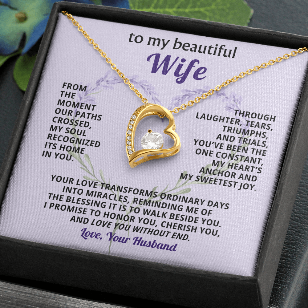 Gift for Wife - Forever Love Necklace