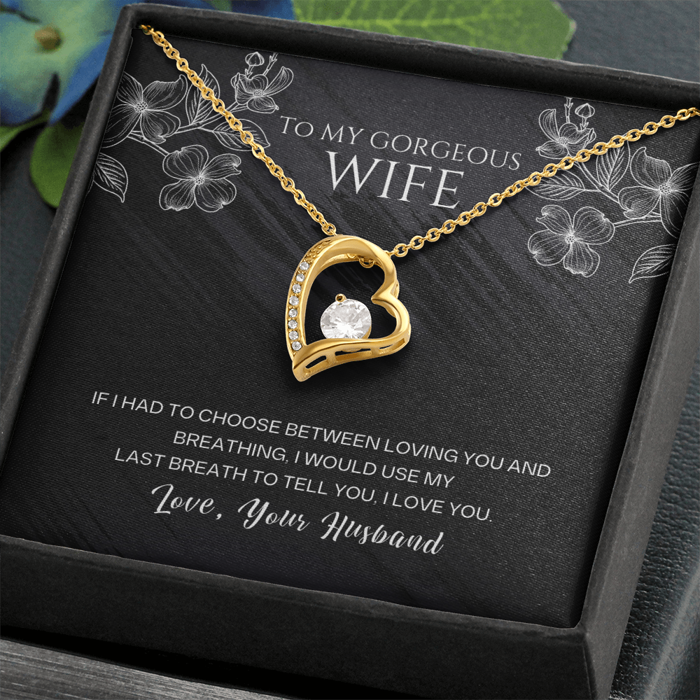 Gift for Wife – Forever Love Necklace from Husband