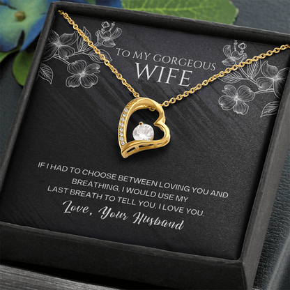 Gift for Wife – Forever Love Necklace from Husband