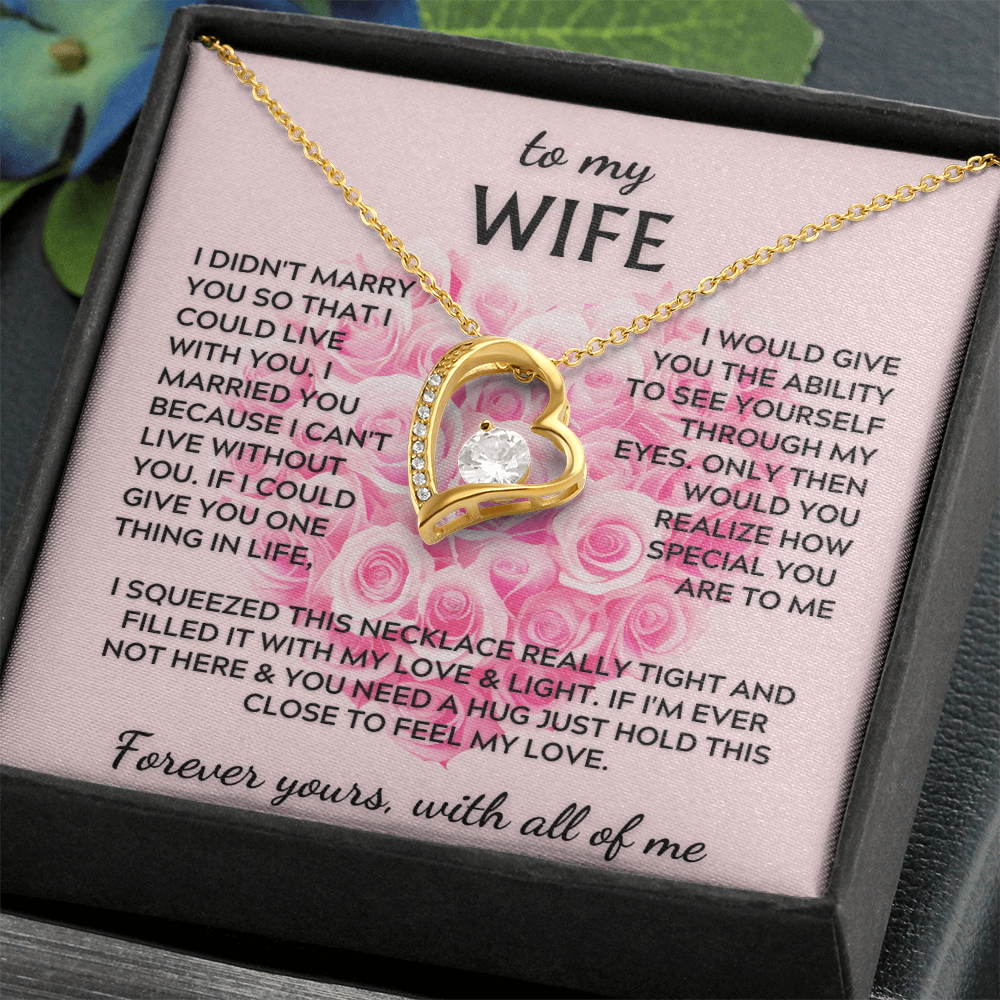 Anniversary Gift for Wife – Forever Love Necklace from Husband