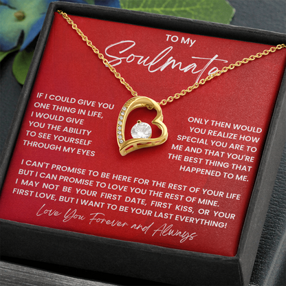 Gift for Soulmate – Forever Love Necklace – Romantic Jewelry
