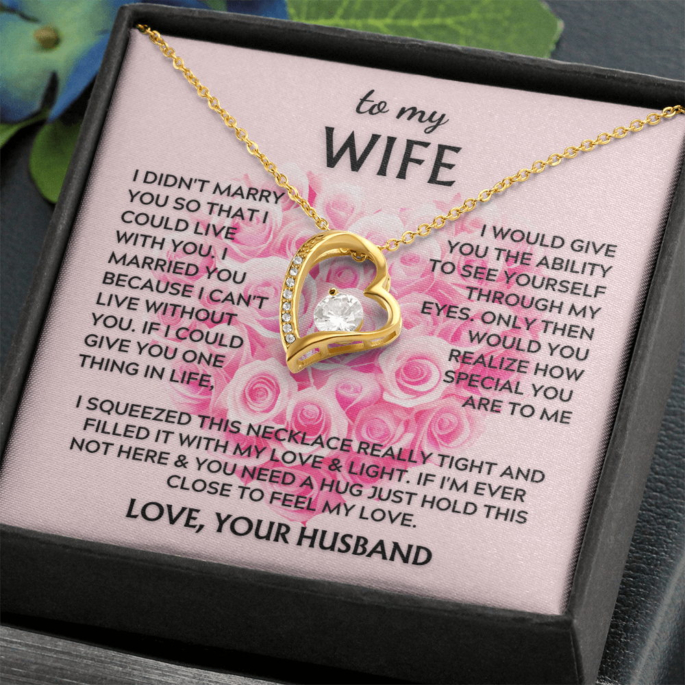 Forever Love Necklace – Anniversary Gift for Wife