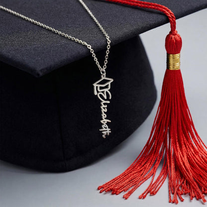 Personalized Graduation Necklace for Daughter – Name Gift